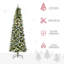 Arbre de Noël artificiel pré-éclairé enneigé-48818406