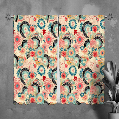 Ticara Polyester Room Darkening Curtain Pair