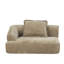 Ensemble de canapé modulaire en L 122 po avec méridienne à assise profonde et canapé modulaire de 122 po, 2 pièces-1410897046