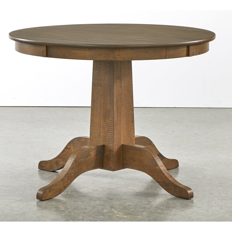 Macalister Round Solid Wood Base Dining Table