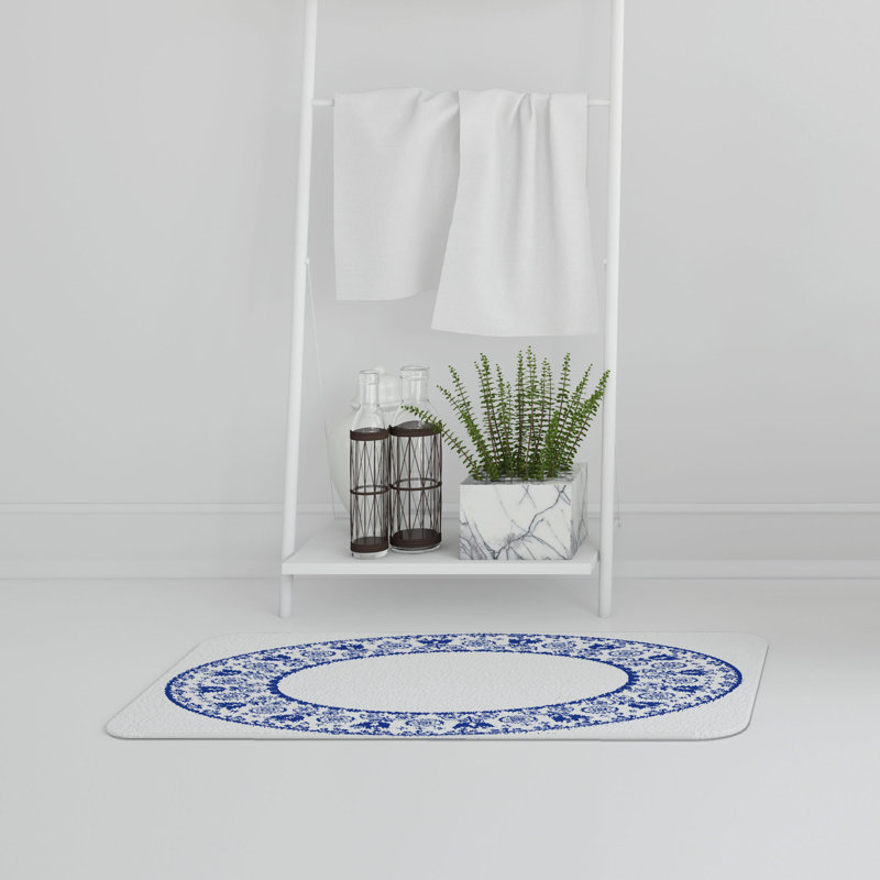 Camille Memory Foam Non-Slip Bath Rug