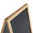 Advertising Wood Chalk Surface Sign Holder