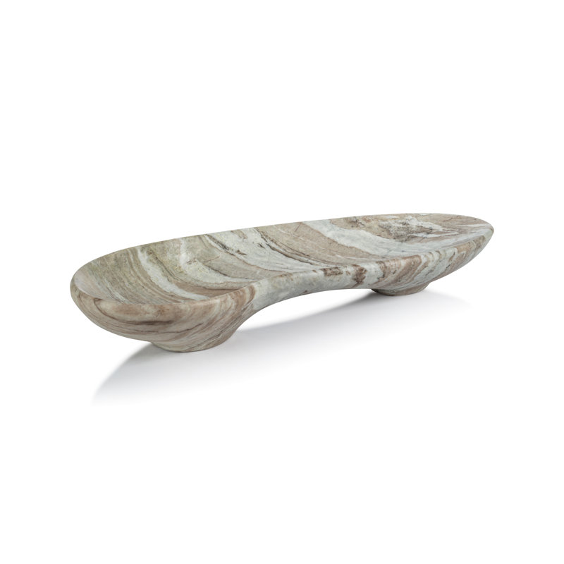Zodax Altamura Marble Serving Bowl