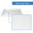 Flex 32" W x 32" D x 78" H Semi-Frameless Square Shower Enclosure with Fixed Panel and Base Included-84327399
