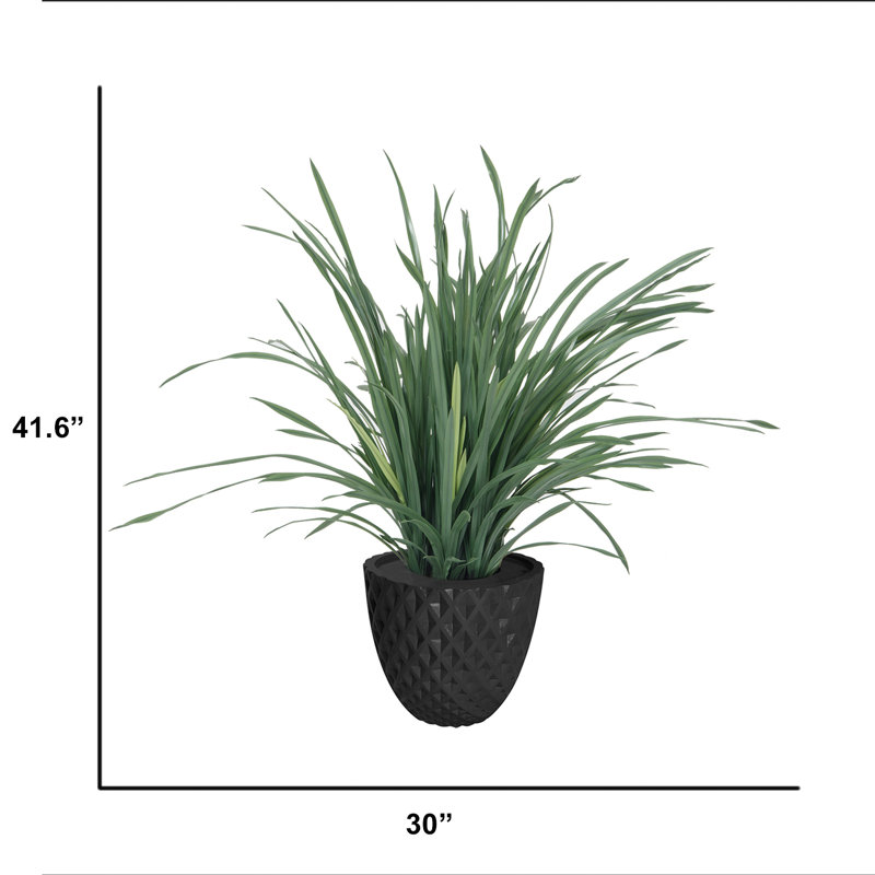 41.6'' Faux Lemon Grass in Pot