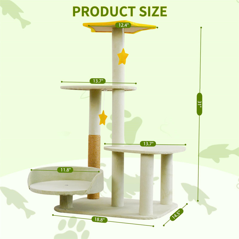 31'' H Cat Tree