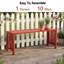 Banc de patio en métal 39,3 pouces-1026545490