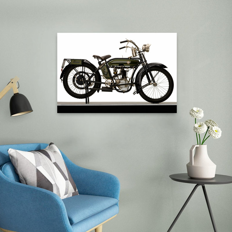 1922 Nsu 351Cc / 3PS, paysage abstrait classique, art mural, H 16 po x l 24 po