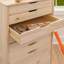 Commode de rangement roulante 8 tiroirs Carrena-9988896
