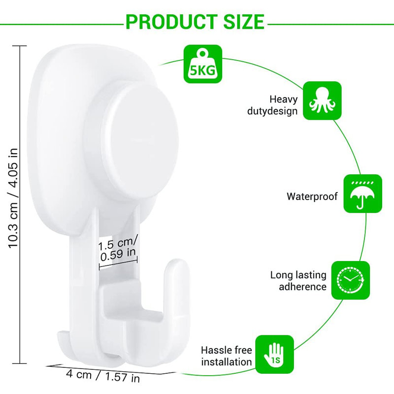 Wall Mounted Hook Rack