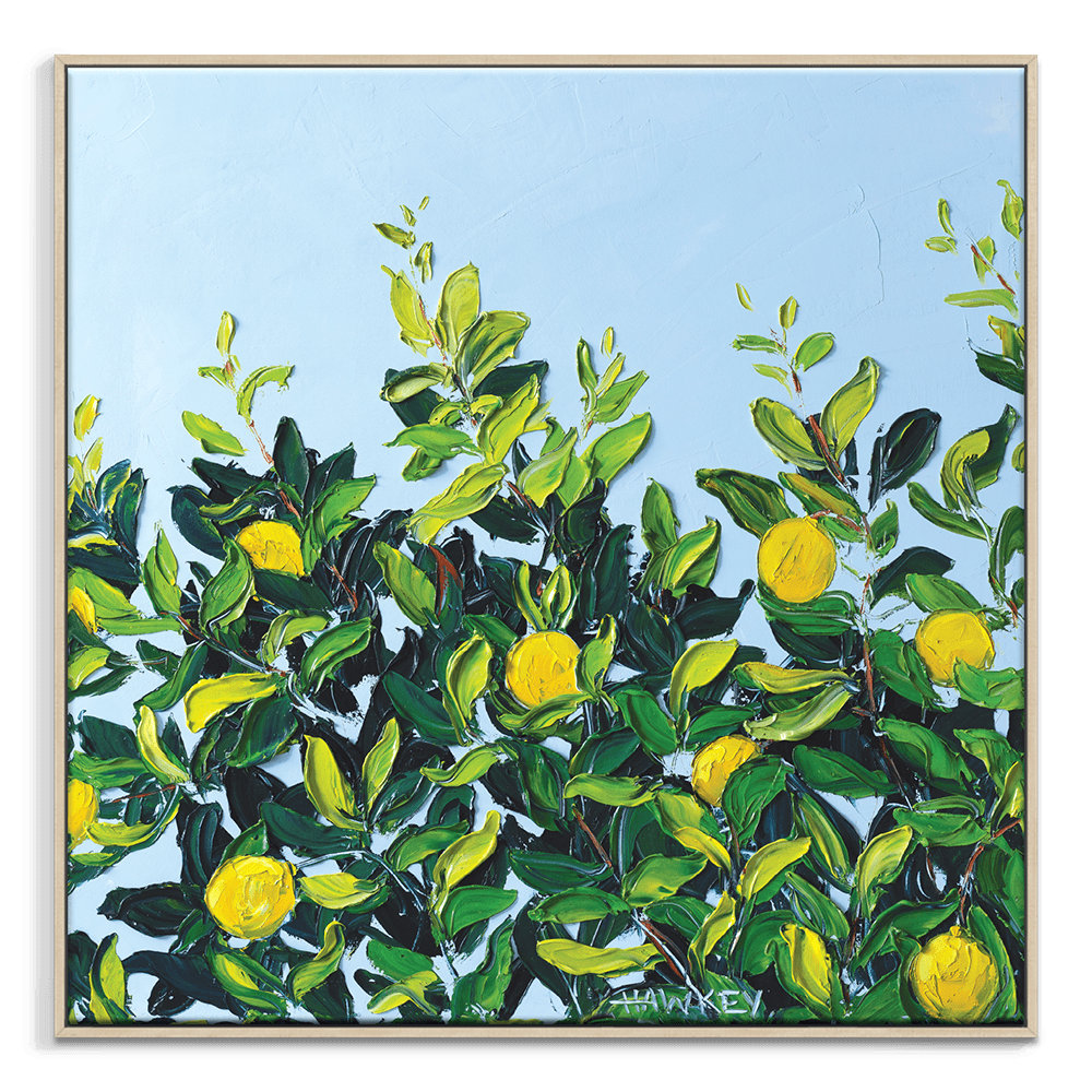 Lemon Tree by Rosalind Wheeler - Painting on Canvas