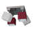 Wine red/White is out of stock