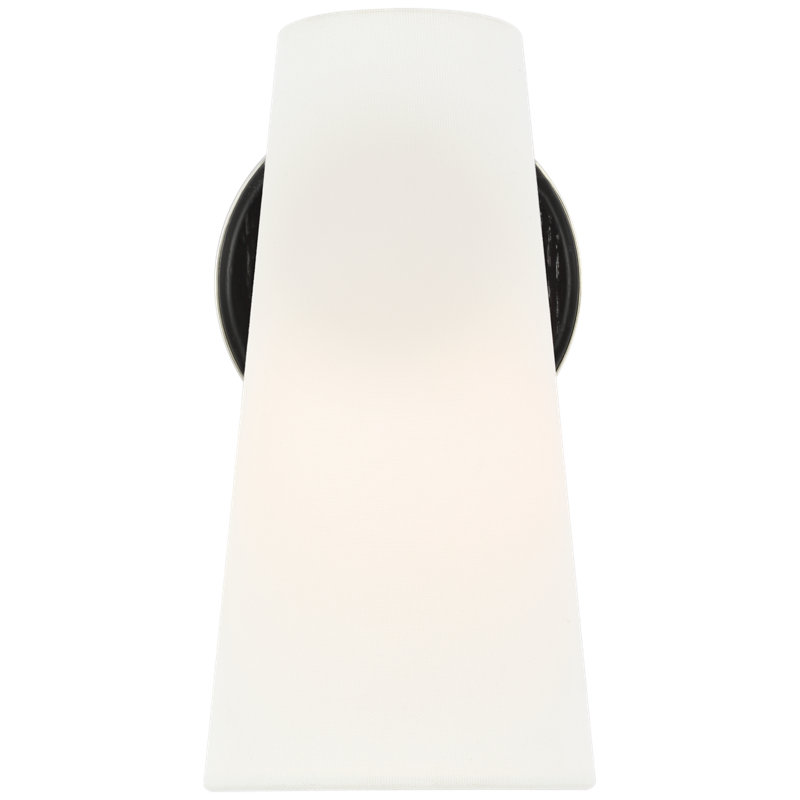 Olina 1 - Light Armed Sconce, Polished Nickel