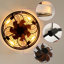 Arachne 19.6'' Farmhouse Reversible Ceiling Fan with Light Kit and Remote Control 6 Speeds Timer for Bedroom-98089885-88308908