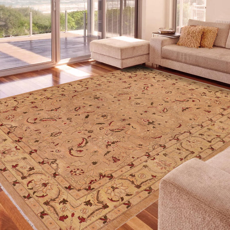 Shemuel Wool Oriental Indoor Rug