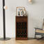 Buffet brun modulaire 24 pièces