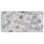 Mosaic Leather Hand Woven Cowhide Geometric Area Rug-40096226