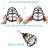 Noren 1 - Light Stainless Steel LED Teardrop Pendant