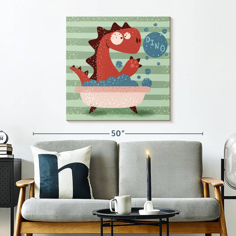 Ashelle Wacky Bathing Dinosaur, 30" H x 30" W