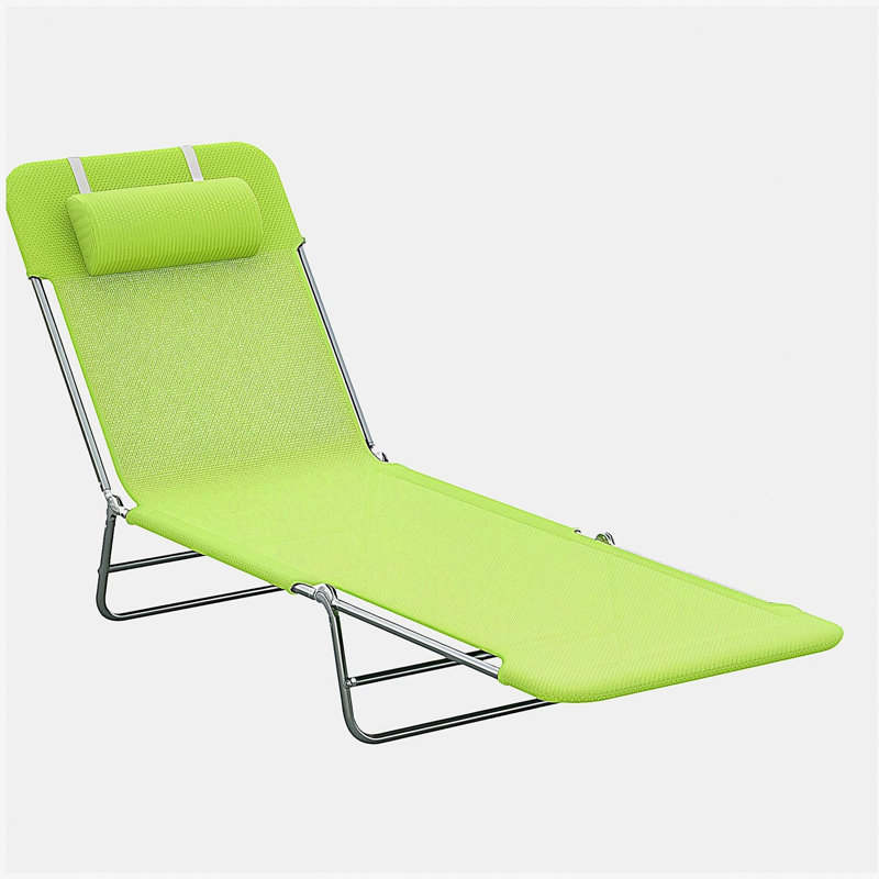 Méridiennes pliantes Sun Lounger, Vert