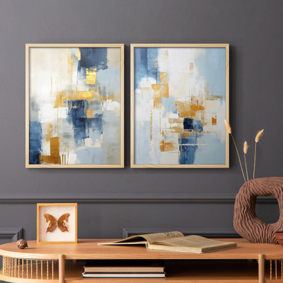 ABSTRACT Series DXXXV-Premium Framed Print -Ready to Hang - No Nails Required - No Nails Required