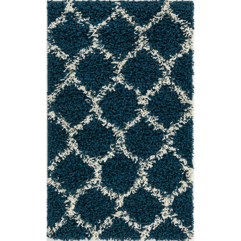 Geometric Indoor Rug, Rectangle 10'8" x 14'
