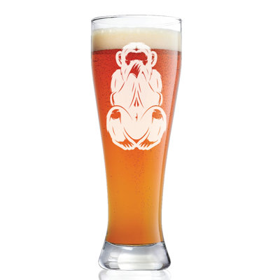 Bazartete 14oz. Handmade Pilsner Glass Set