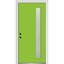 Porte d'entrée pré-suspendue à 1 lumière en acier peint 1 lumière-40559191-40615164-40615167