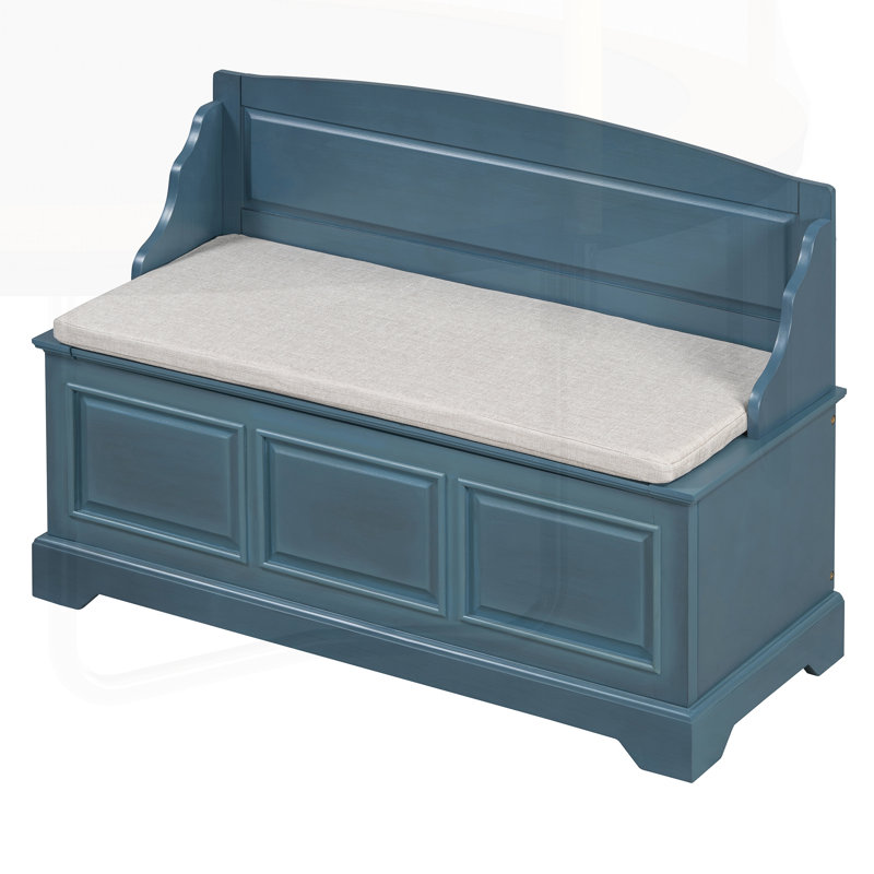 Banc de rangement pour chaussures Retro, Antique Navy
