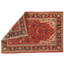 Hateme Oriental Area Rug in Red