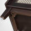 Banc de rangement de 43 po de large avec banc à coussins pour hall d'entrée-1138313397