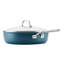 Kitchenaid Hard-Anodized Ceramic Induction Saute Pan With Lid And Helper Handle, 5-Quart, Agave-2128373668