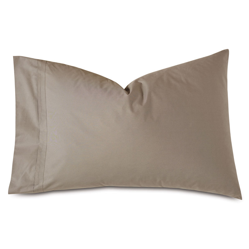 Vail Egyptian Cotton Percale, Fawn, Queen Pillowcase