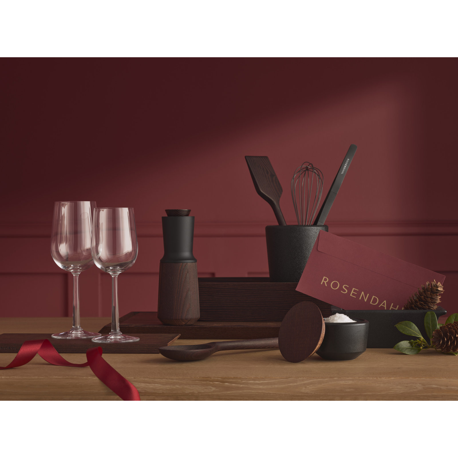 RÅ Thermo Ash Wood Cutting Board, 9.8" W x 17.3" L