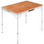 Zarmayr Rectangular Wood Metal Folding Outdoor Camping Table , 90cm cm W 60cm cm D-96425676