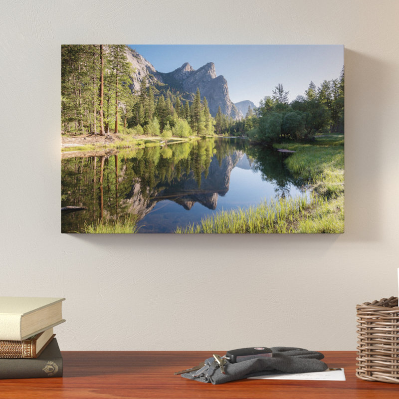 " The Three Brothers " by Adam Burton, 40" H x 60" W x 1.5" D, No Mat, Wrapped Canvas