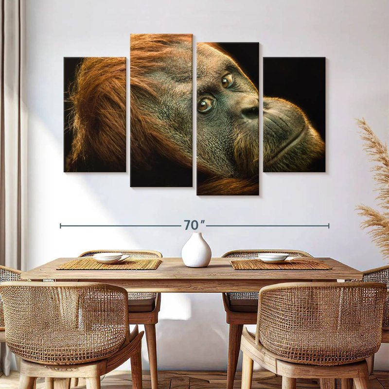 Brampt Dramatic Orangutan, 42"H x 68"W