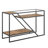 Bedonia 48'' Glass Top Console Table