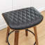 Tabourets de bar pivotants en similicuir Gerald-792666211-792666221