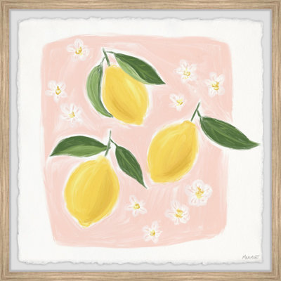 Lemons - Single Picture Frame Painting
