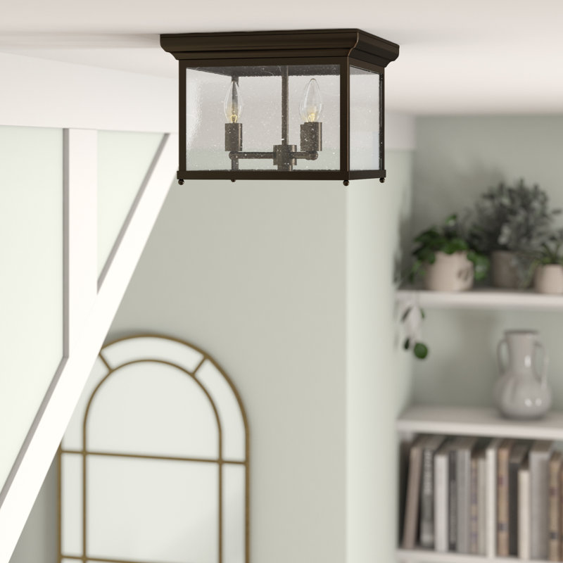 Delila Glass Flush Mount