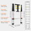 7 - Step Aluminium Folding Extension Ladder