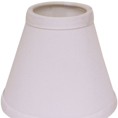 5" Pale Brown Chandelier No Slub Lampshades