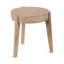 Table d'appoint ronde en bois