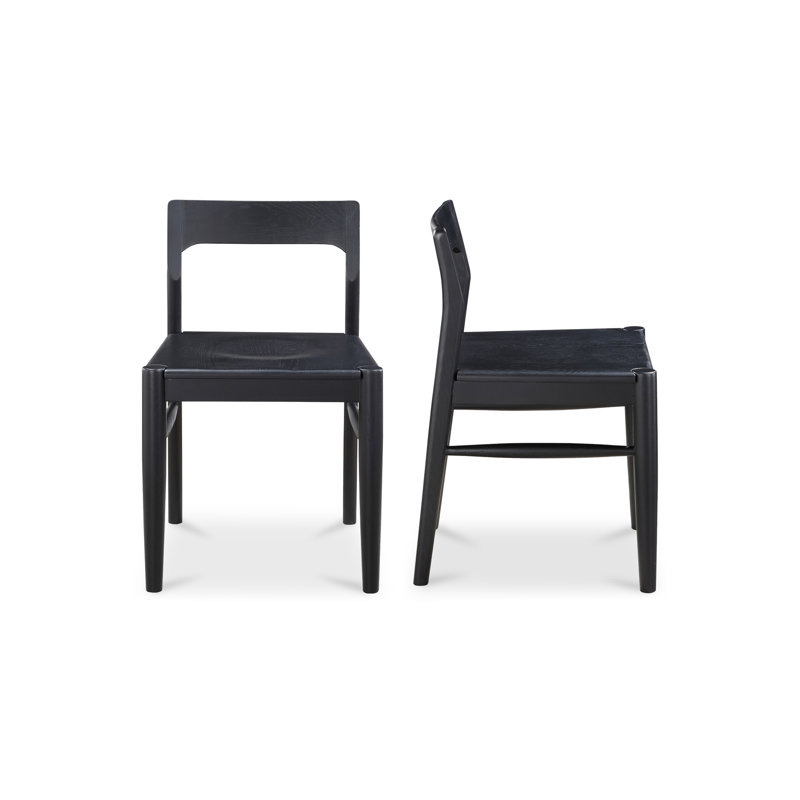 Chaise d'appoint Krieger, Noir