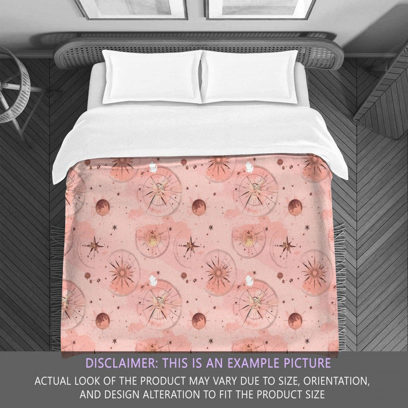 Celestial Compass Comforter, Twin Comforter