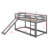 Twin Over Twin Bunk Bed With Convertible Slide And Ladder-1470808089