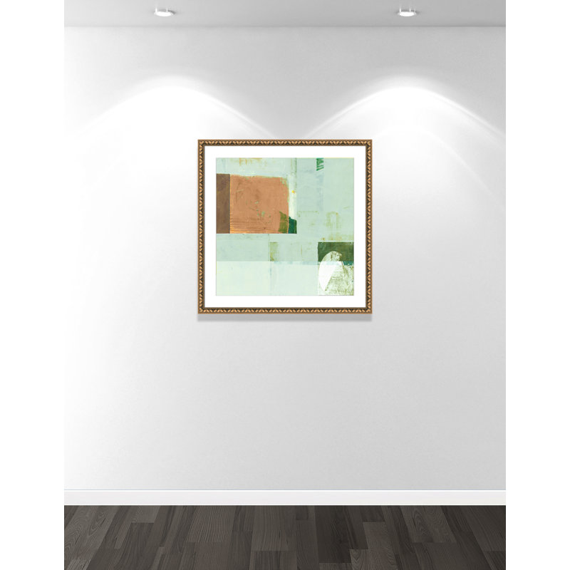 Playground Fun II by Cartissi, 33" H x 33" W x 1.13" D, Gold Bead Framed