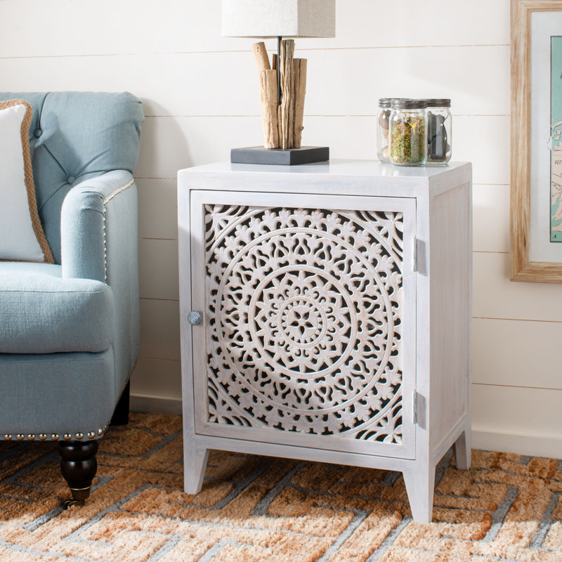 Etherson 20'' W Nightstand, White Wash