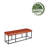 Olmsted Faux Leather Bench with Metal Legs-1437296595
